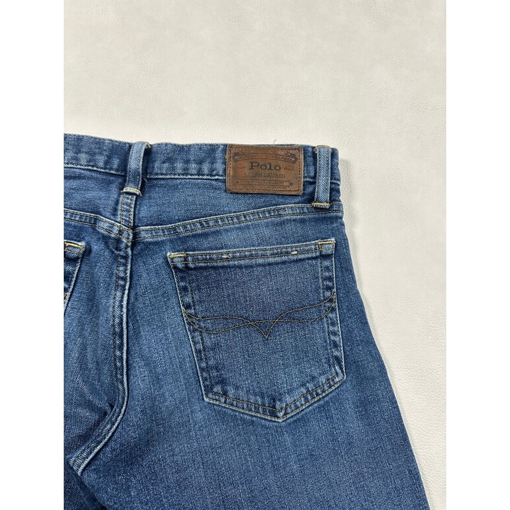 Polo Ralph Lauren Reade Slim Straight Jeans Medium Wash Womens Size 27 - Picture 6 of 14